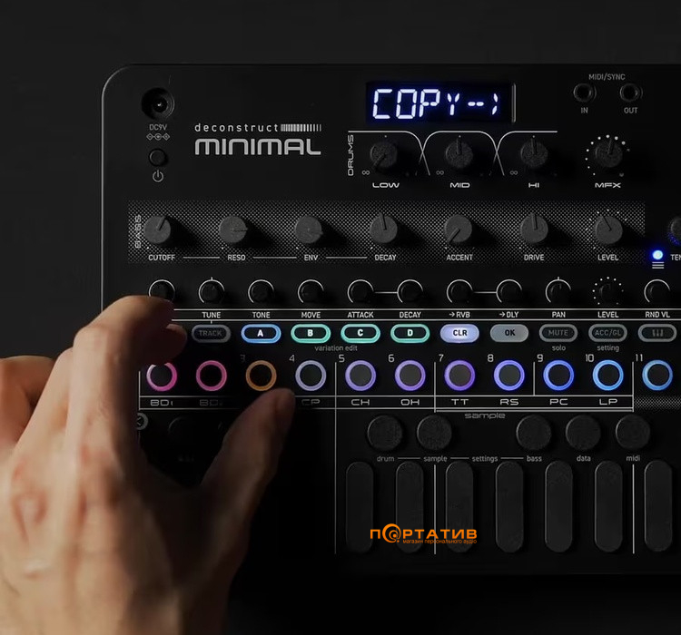 Грувбокс Sonicware deconstruct MINIMAL