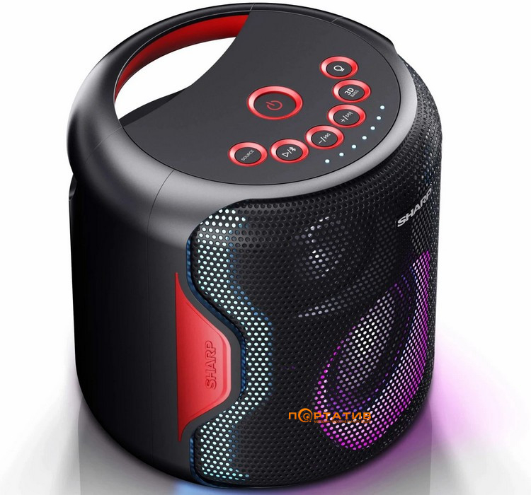 Портативная аудиосистема Sharp PS-921(BK)