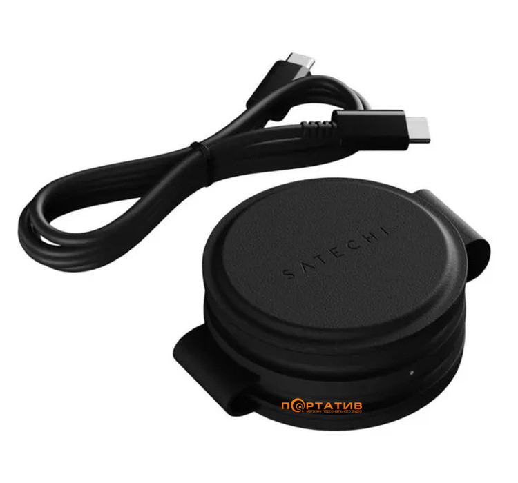 Беспроводное ЗУ Satechi OntheGo 3-in-1 Wireless Charger Black (ST-QTG31K)