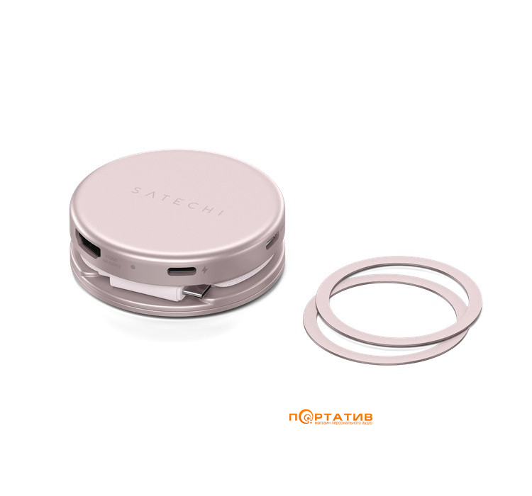Хаб Satechi OntheGo 5-in-1 USB-C Multiport Blush (ST-POTG5P)