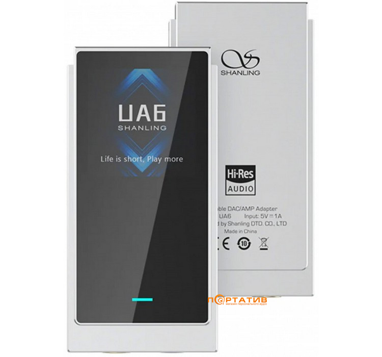 ЦАП с усилителем для наушников Shanling UA6 Silver