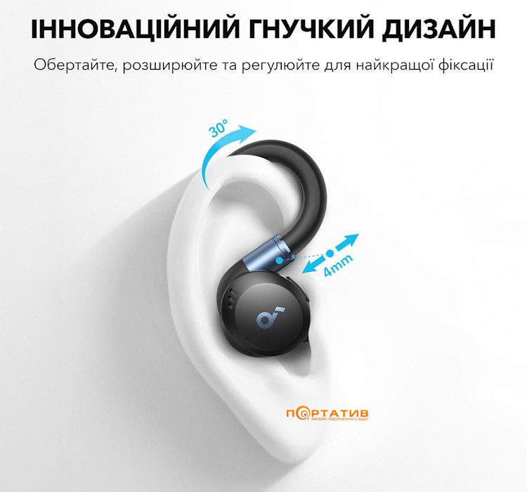 Наушники Anker SoundCore Sport X20 Black (A3968G11)