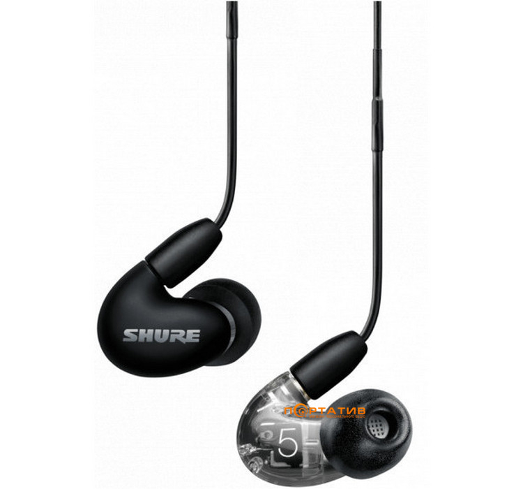 Наушники Shure AONIC 5 Black (SE53BABK+UNI-EFS)