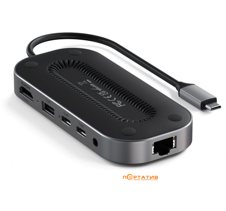 Satechi USB4 Multiport Adapter with with 2.5G Ethernet Space Gray (ST-U4MGEM)