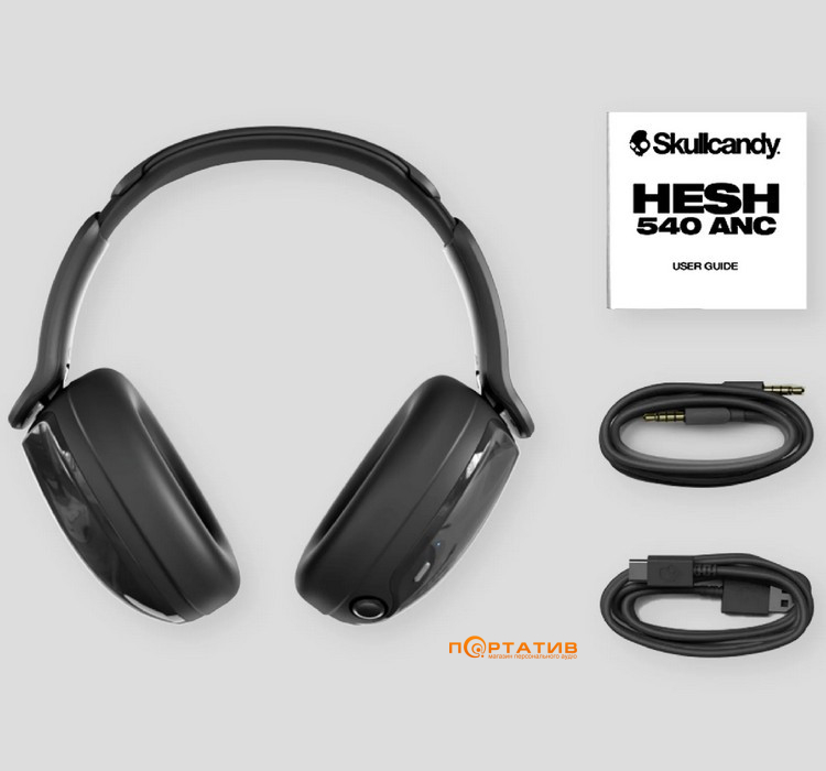 Наушники Skullcandy Hesh 540 ANC True Black (S6HAW-T740)