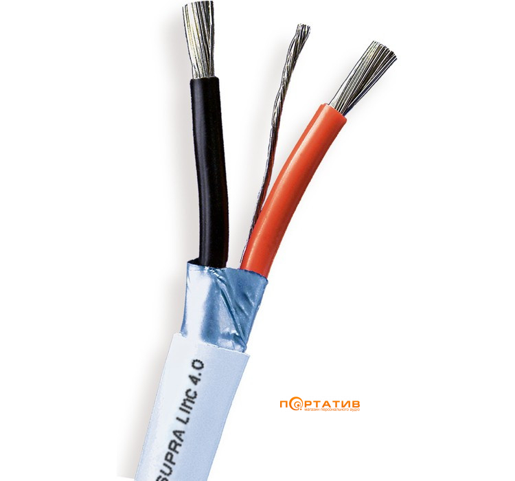 Акустический кабель Supra Linc 2X4.0 Blue B100 (1м)