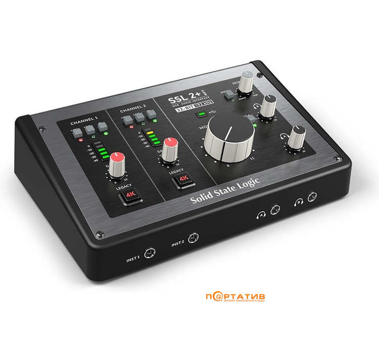 Аудиоинтерфейс Solid State Logic SSL 2+ MKII