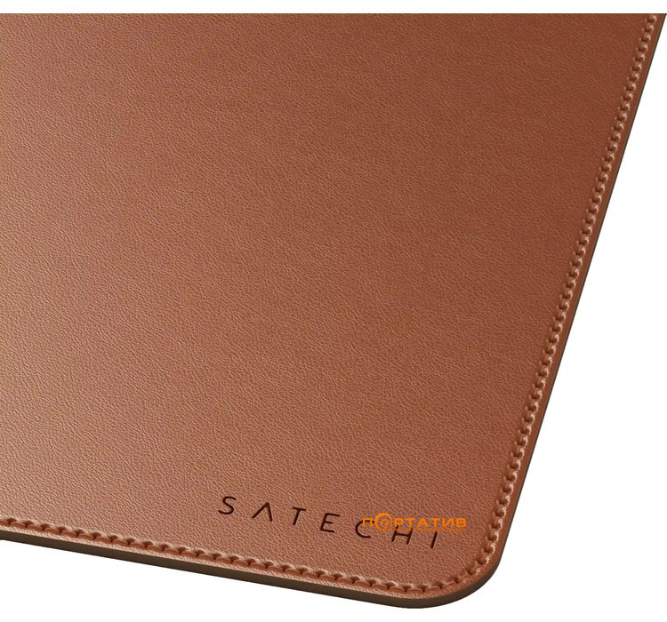 Настольний коврик Satechi Vegan Leather Desk Mat Brown (ST-LPDMN)
