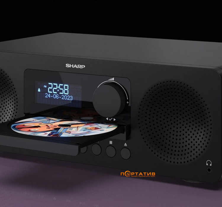 Акустична система Sharp XL-B720D(BK)