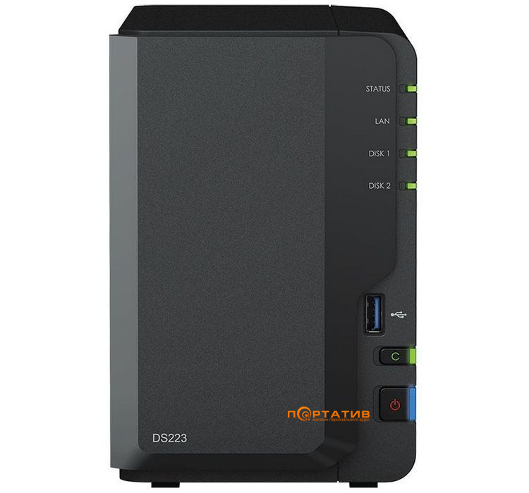 Сетевое хранилище Synology NAS Disk Station DS223