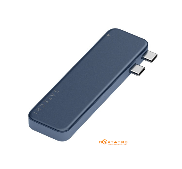 Хаб Satechi USB-C Snap Hub Multiport Indigo (ST-HUSNB)