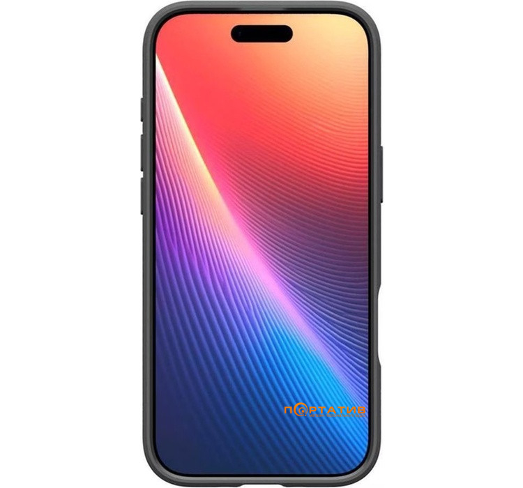 Чехол Spigen iPhone 17 Air, Liquid Air, Matte Black (ACS10302)