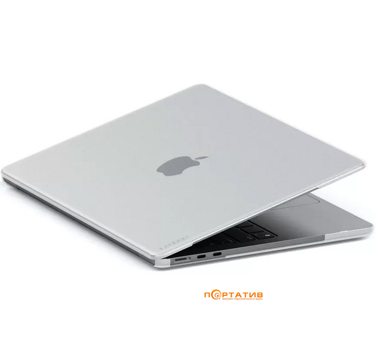 Чехол-накладка Satechi Eco-Hardshell Case Clear for MacBook Air 13.6