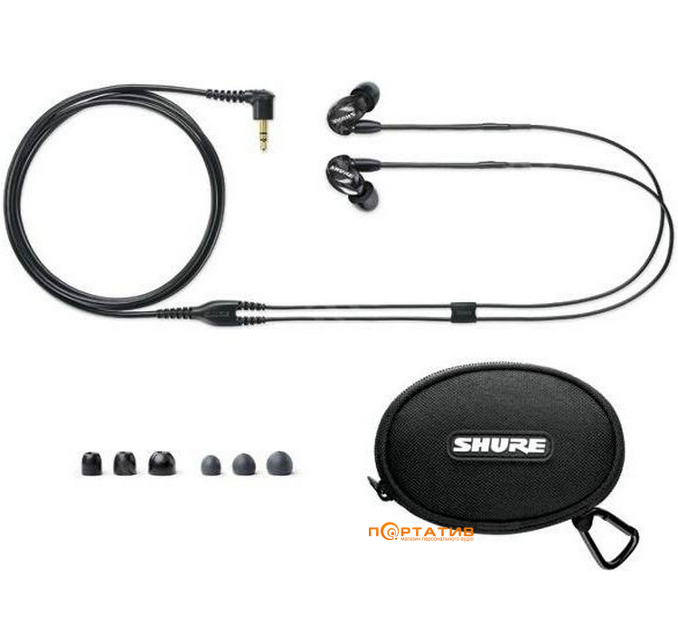 Наушники Shure SE215 Black (SE215K)