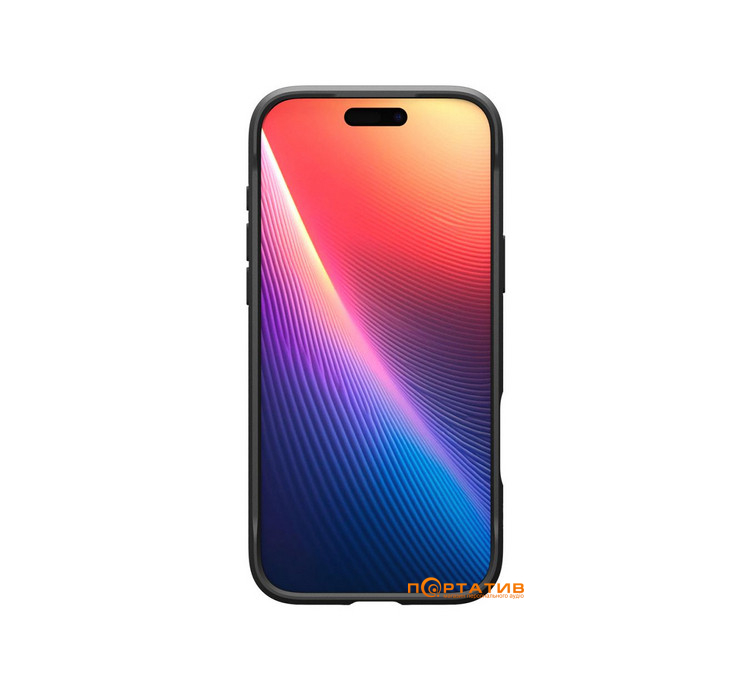 Чехол Spigen iPhone 17 Pro, Rugged Armor MagFit, Matte Black (ACS10329)