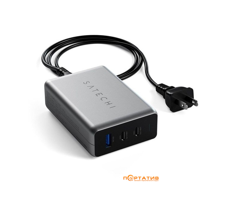 Satechi 100W USB-C PD Compact Gan Charger (ST-TC100GM-EU)