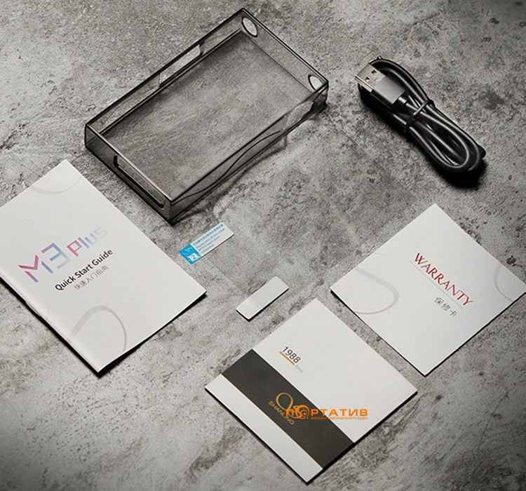 Аудіоплеєр Shanling M3 Plus Gray
