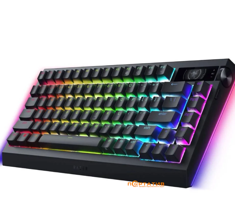 Игровая клавиатура Razer BlackWidow V4 Pro 75% ANSI Black (RZ03-05130100-R3M1)