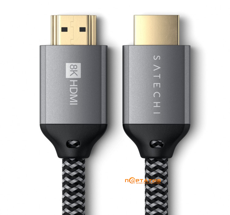 Satechi 8K HDMI Ultra High Speed Space Gray (ST-8KHC2MM)