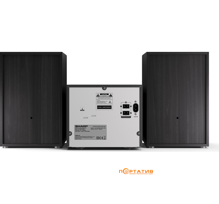Акустична система Sharp XL-B517D(BK)