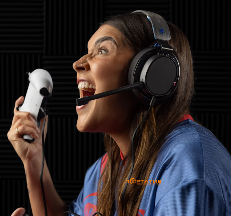 Ігрова гарнітура Skullcandy SLYR Pro Play Station Black Digi-Hype (S6SPY-Q766)