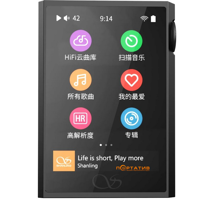 Аудиоплеер 

Shanling M1 Plus Black