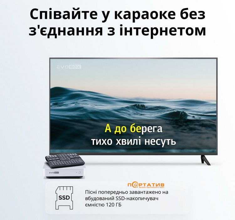 Караоке-система Studio Evolution EVOBOX Black