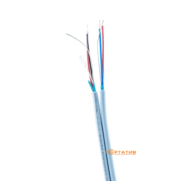 Кабель аналоговый Supra Dual 2XLR-2XLR Balanced Audio 1m (1001910239)