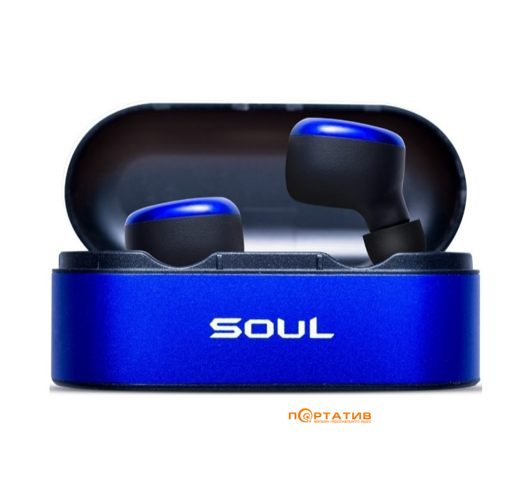 Soul ST-XS Superior High Performance True Wireless Earphones Blue