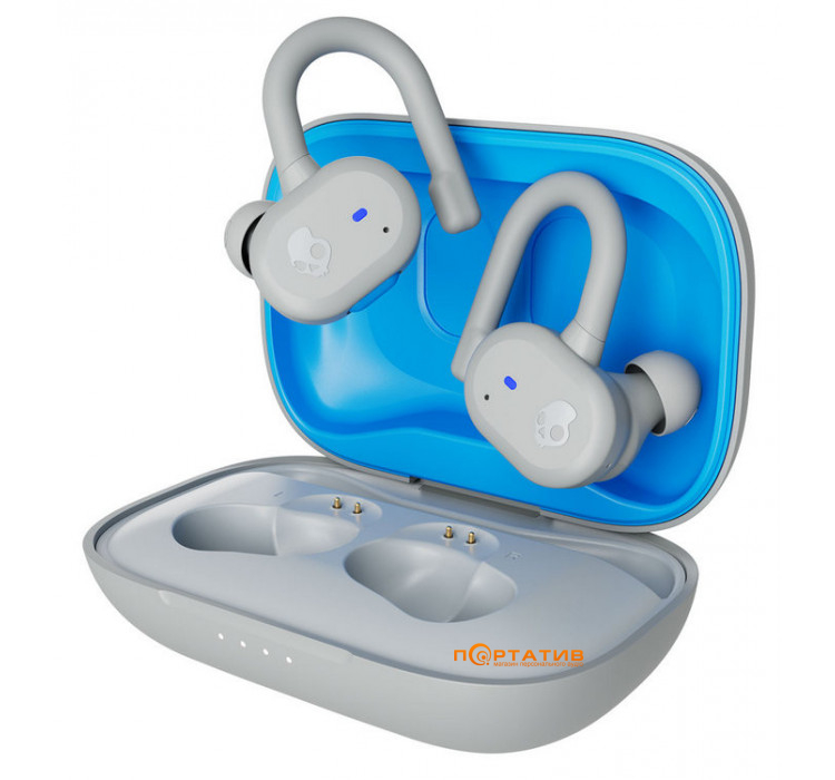 Skullcandy Push Active True Wireless In-Ear Light Grey/Blue (S2BPW-P751)