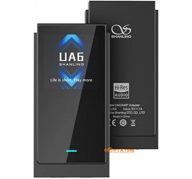 ЦАП із підсилювачем для навушників Shanling UA6 Black