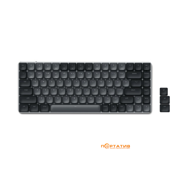 Satechi SM1 Slim Mechanical Backlit Bluetooth Keyboard Dark UA (ST-KSM1DK-EN)