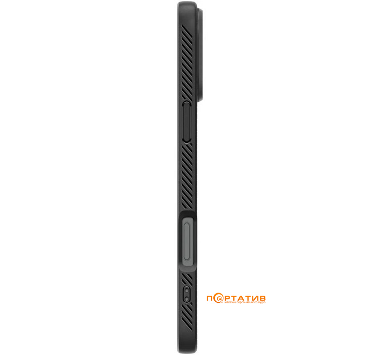 Чехол Spigen для Apple iPhone 16 Pro, Liquid Air, Matte Black (ACS08117)