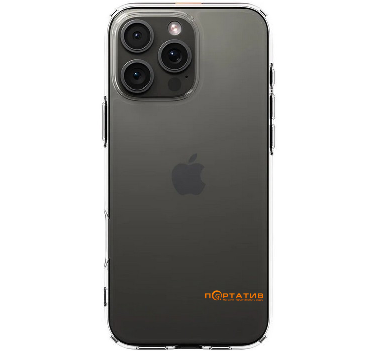 Чехол Spigen для Apple iPhone 16 Pro, Ultra Hybrid, Crystal Clear (ACS08121)