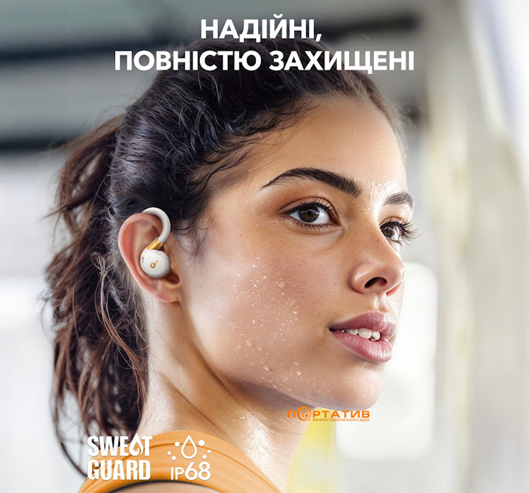 Наушники Anker SoundCore Sport X20 White (A3968G21)