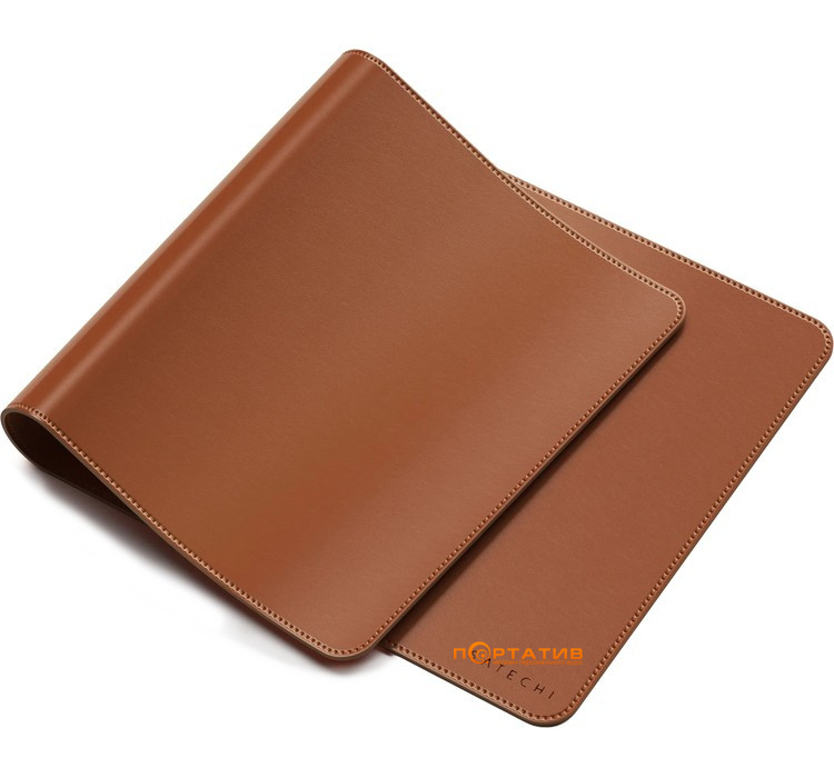 Настольний коврик Satechi Vegan Leather Desk Mat Brown (ST-LPDMN)