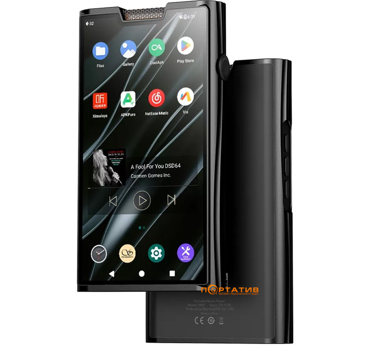 Аудіоплеєр Shanling M8T Black