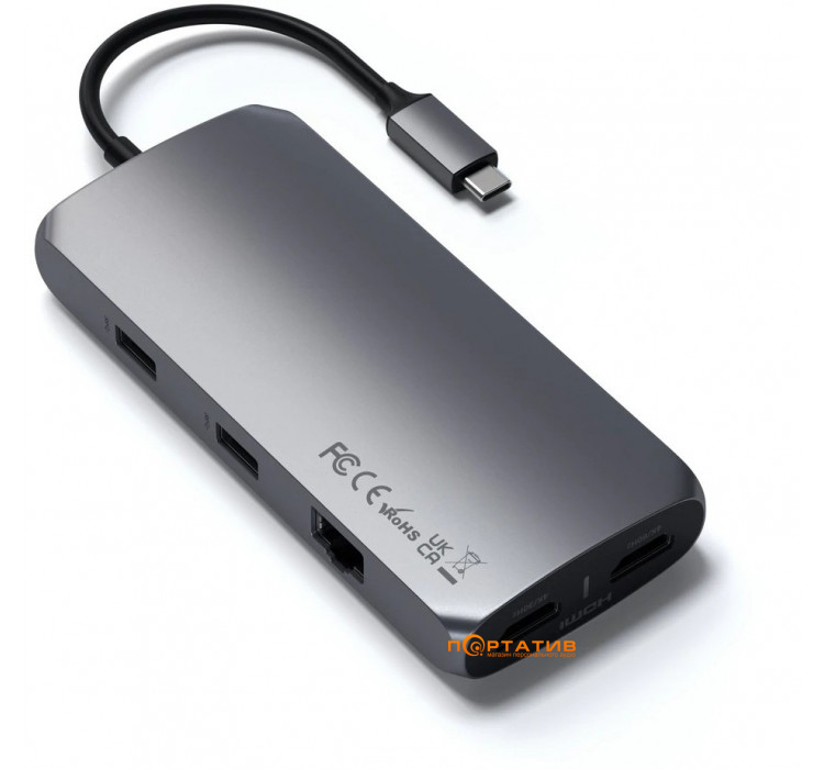 Satechi USB-C Multi-Port MX Space Gray (ST-UCMXAM)