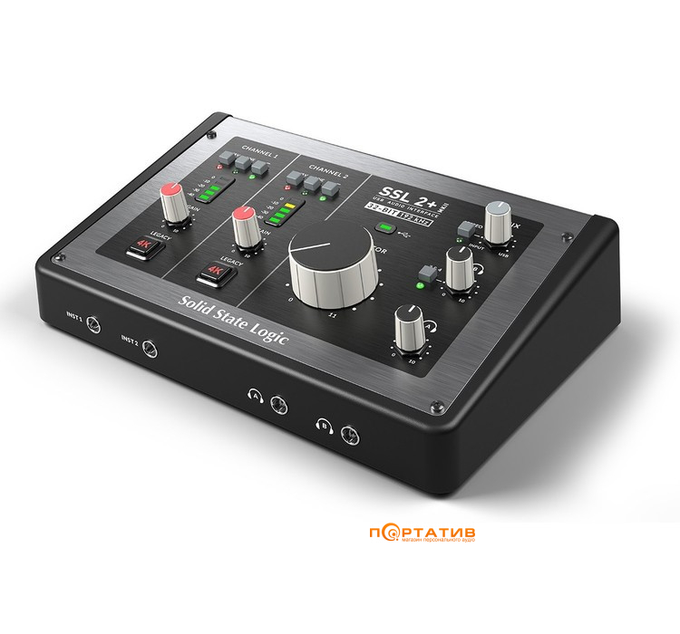 Аудиоинтерфейс Solid State Logic SSL 2+ MKII
