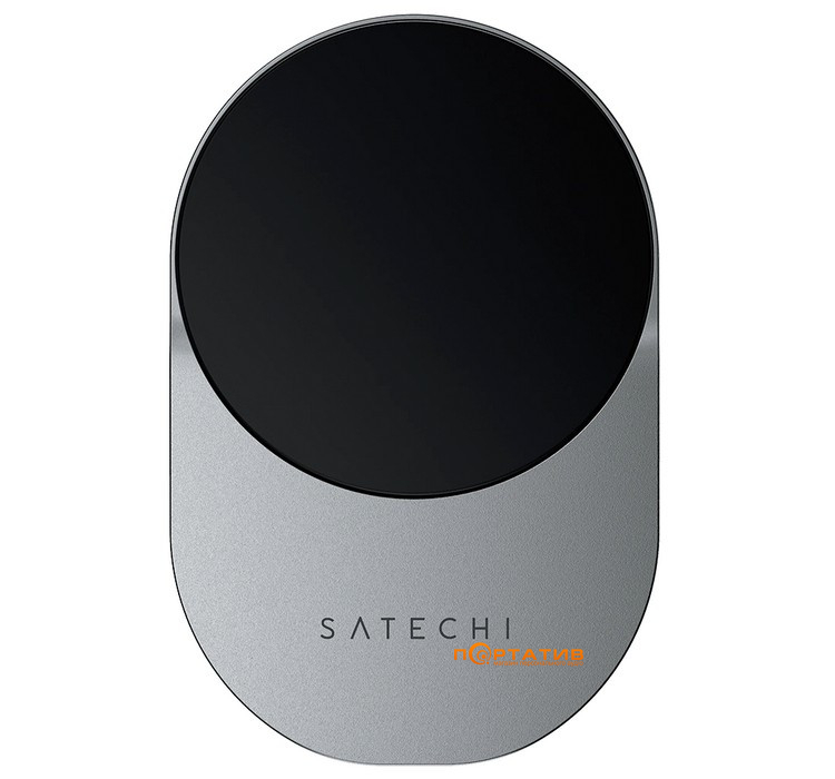 Зарядний пристрій Satechi Qi2 Wireless Car Charger Space Gray (ST-Q2CCM)