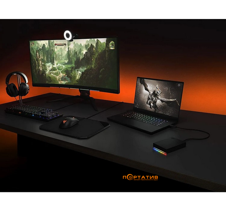 Внешний жесткий диск Seagate FireCuda Gaming Hard Drive 1TB (STKL1000400)