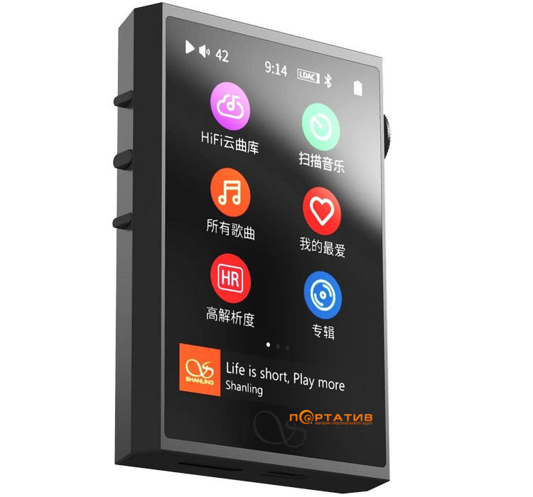 Аудиоплеер 

Shanling M1 Plus Black
