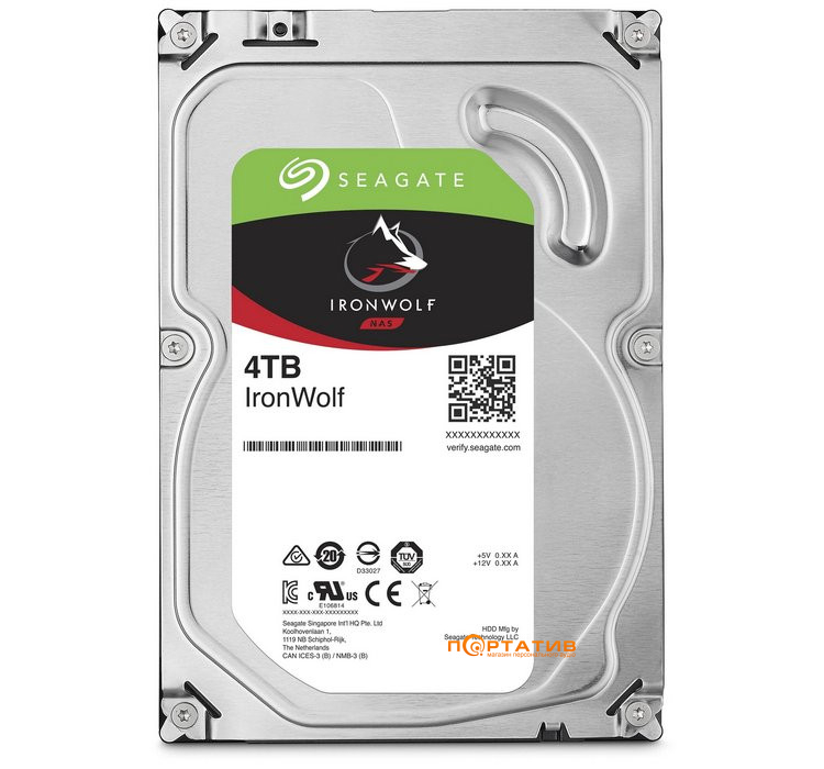 Жорсткий диск Seagate IronWolf 4TB (ST4000VN006)