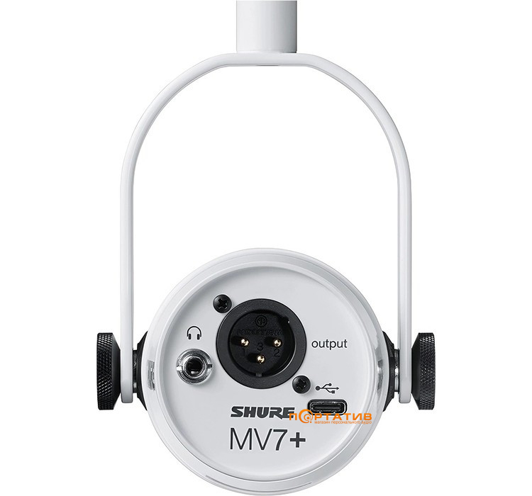 Микрофон Shure MV7+ White