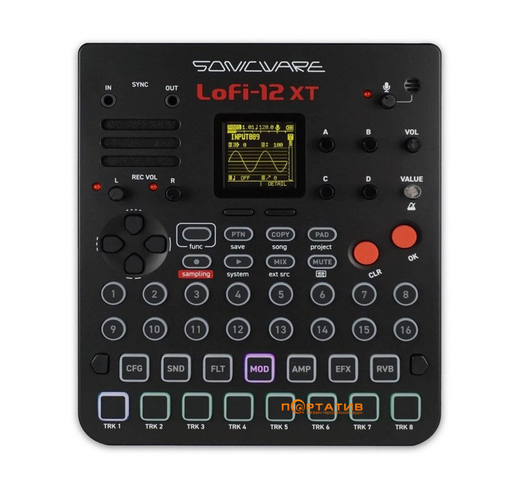 Семплер Sonicware Lofi-12 XT