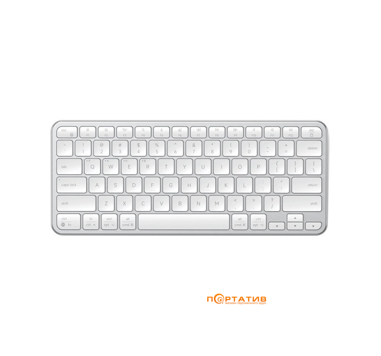 Клавиатура Satechi Slim EX1 Wireless Silver UA (ST-KEX1S-EN)