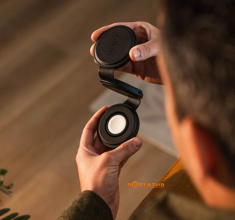 Беспроводное ЗУ Satechi OntheGo 2-in-1 Wireless Charger Black (ST-QTG21K)