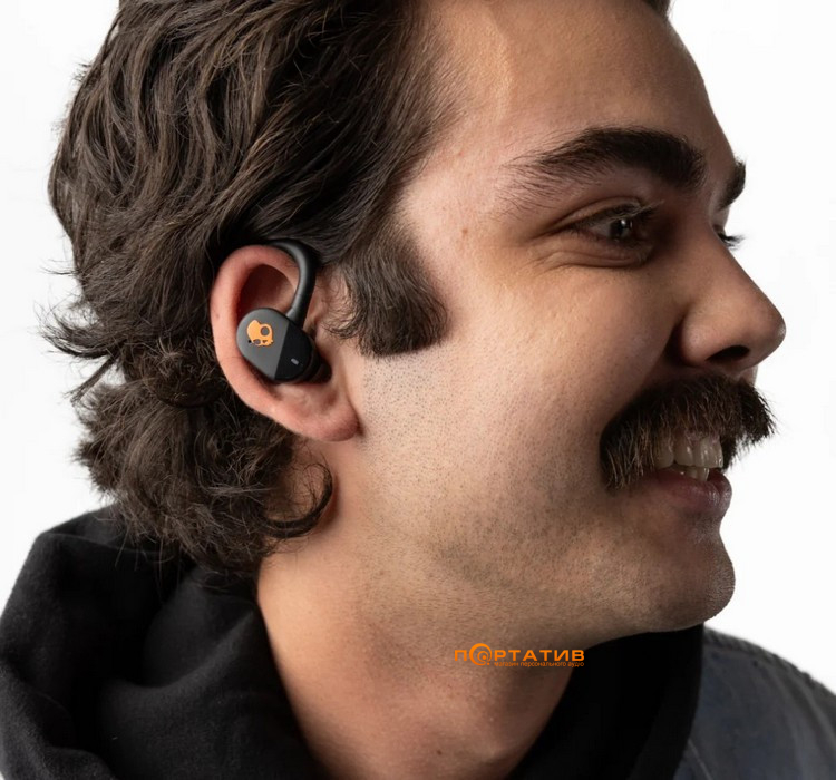 Наушники Skullcandy Push Play Active True Black/Orange (S2PPW-S749)
