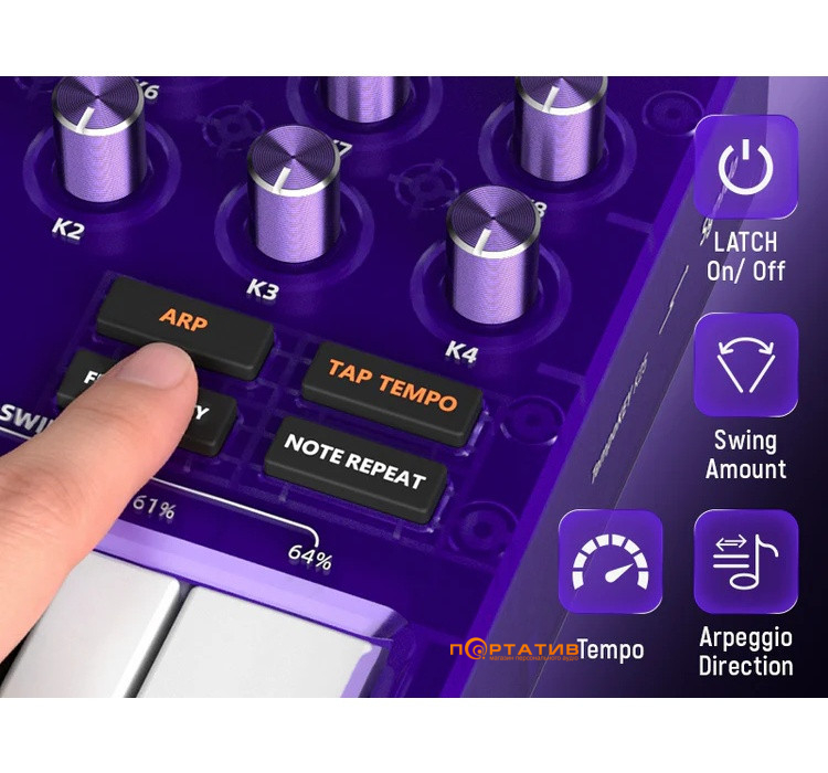 MIDI-клавіатура Synido TempoKEY K25 (SY2200003)