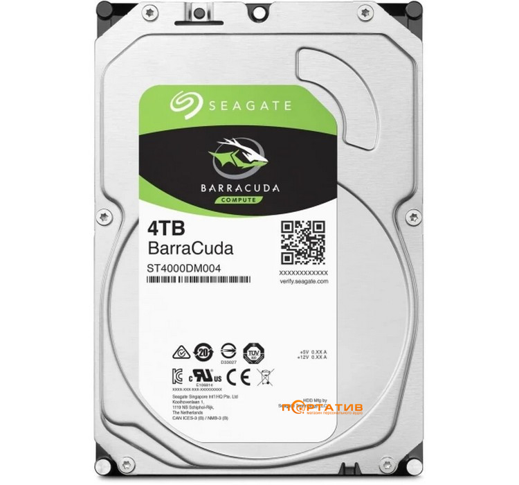 Жорсткий диск Seagate BarraCuda 4TB 3,5